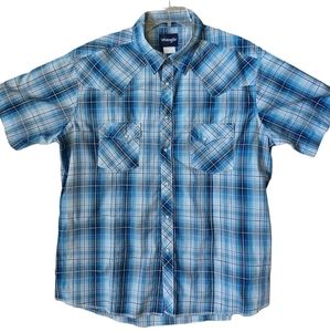 Wrangler Pearl Snap XXL Short Sleeve Shirt
